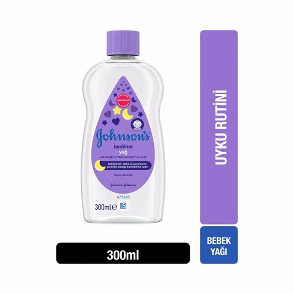 Johnsons Bedtime Lavantalı Yağ 300 ml