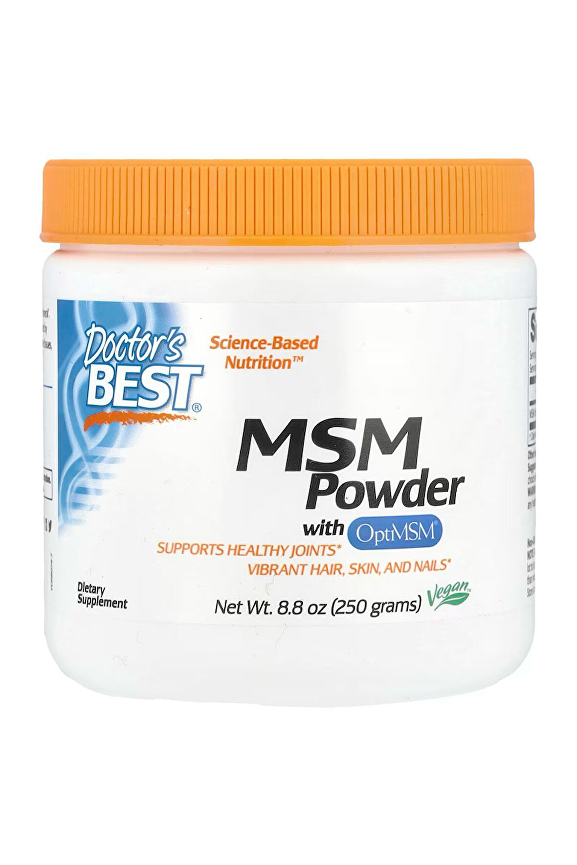 MSM Powder With Optimsm 8.8 oz (250 g) veg.usa menş.