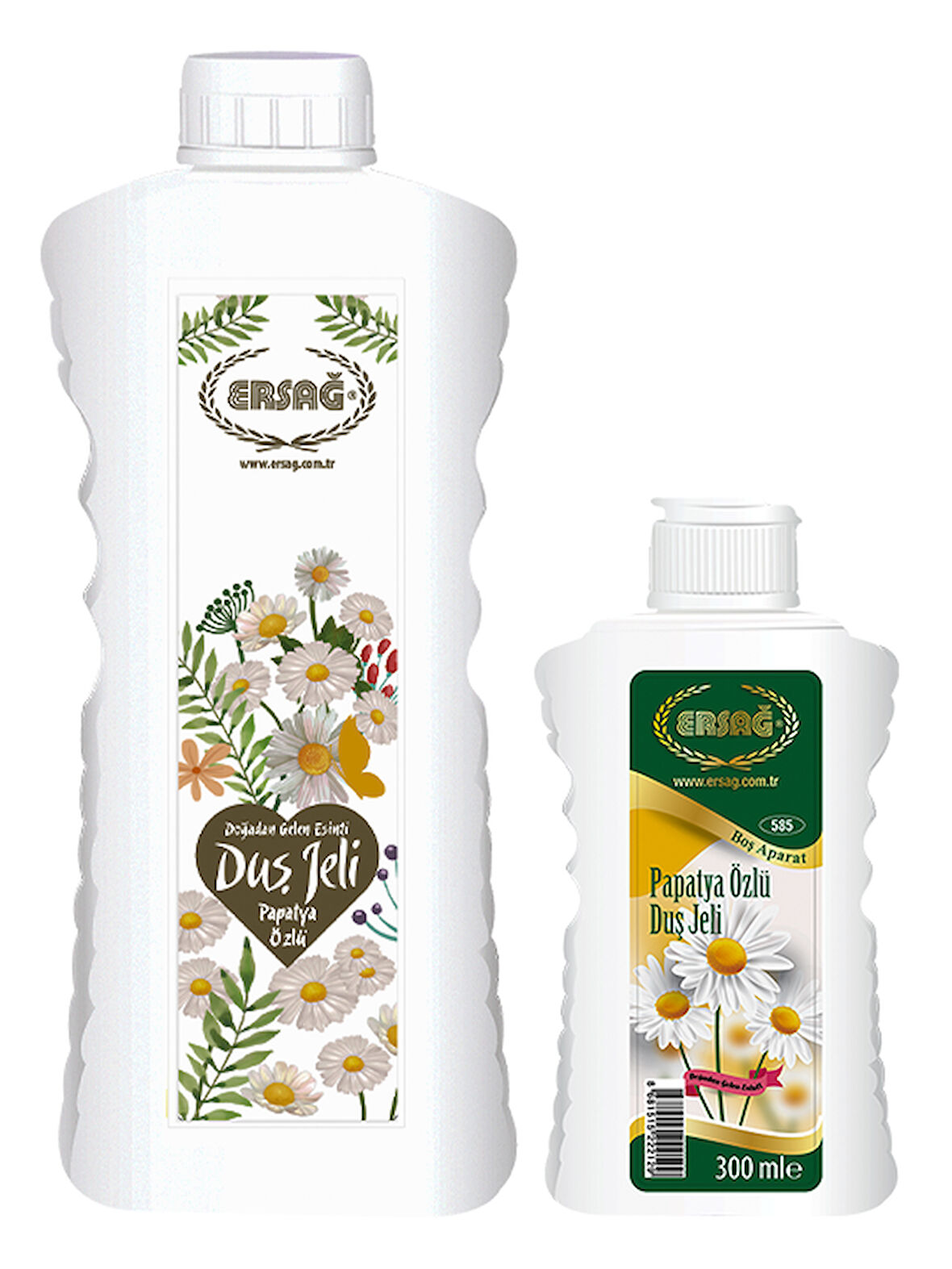 Ersağ Aparatlı Papatya Özlü Duş Jeli 1000 ml