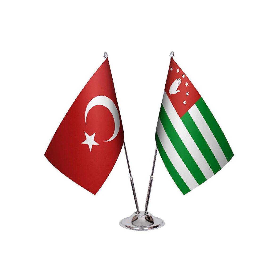 Abhazya İkili Masa Bayrağı