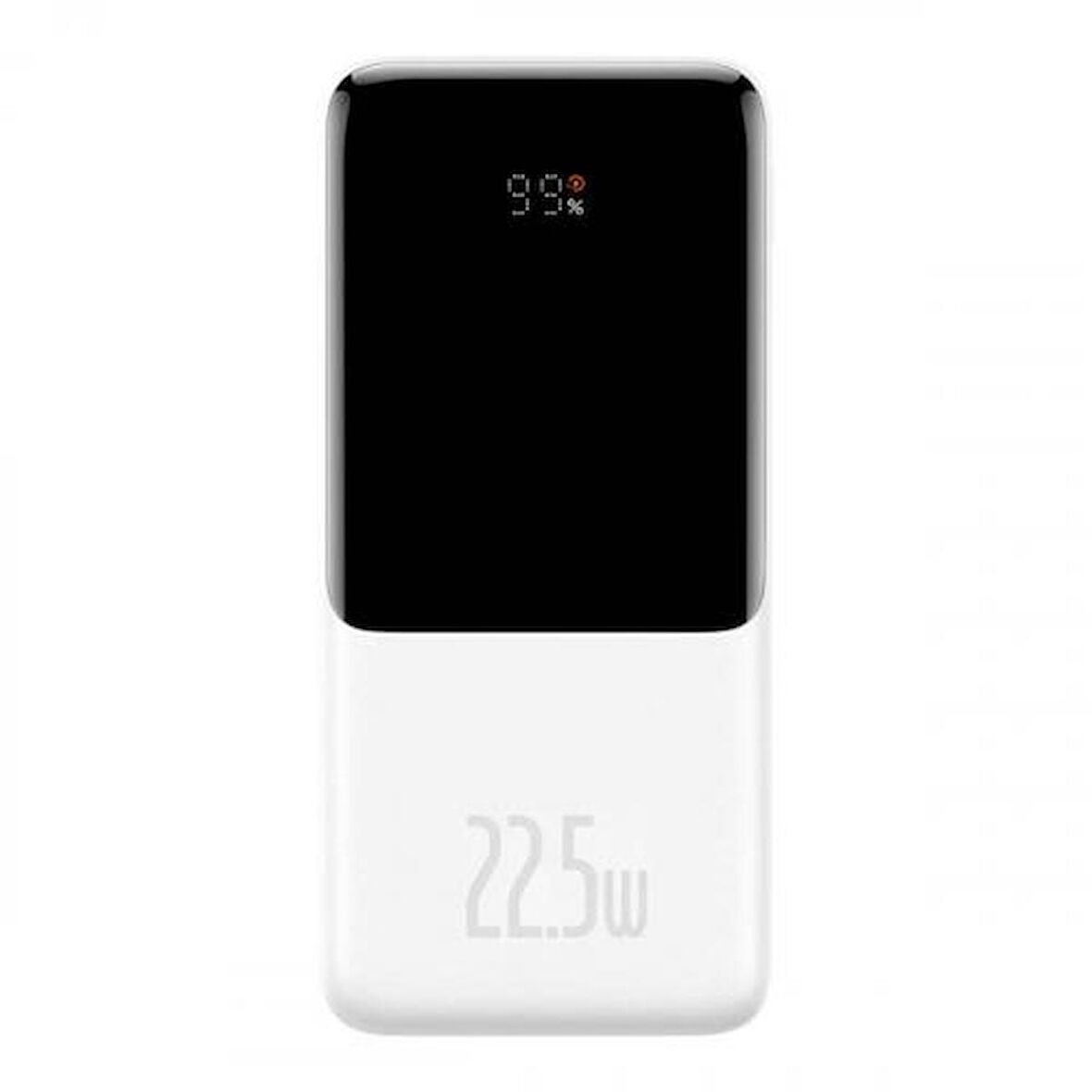 Baseus Super 22.5 W 10000 mAh Hızlı Şarj Powerbank Beyaz 