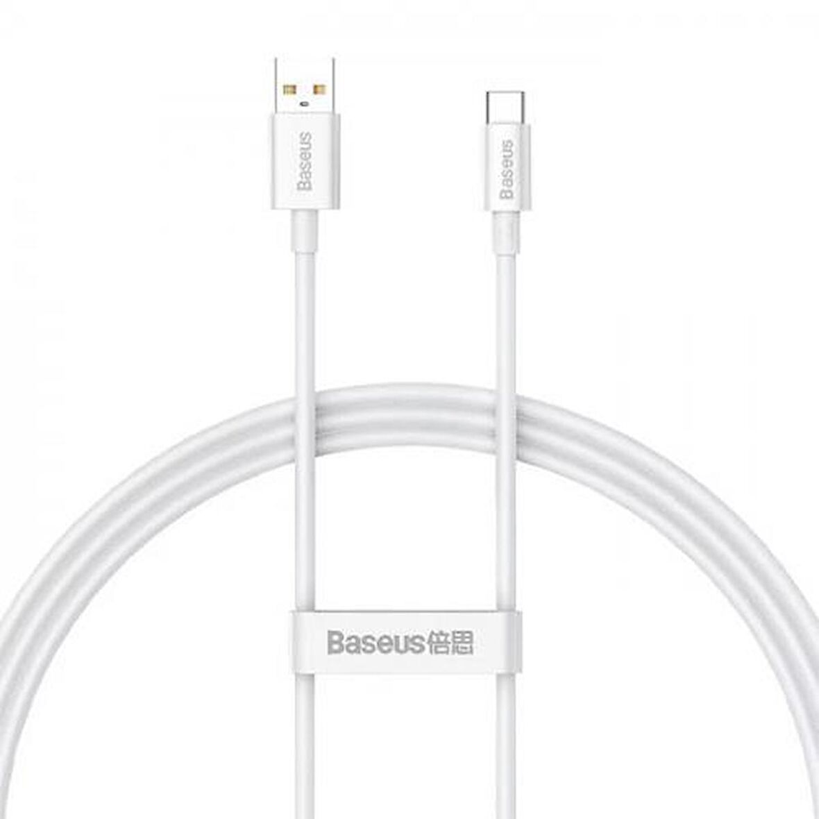 Baseus Super Şarj Kopmaz Kablo 100W Type-C Şarj Kablosu 480Mbps Veri Aktarım Kablosu USB to Type-C
