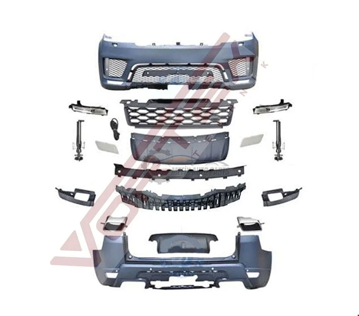 RANGE ROVER - ÖN-ARKA (OEM) TAMPON SETİ RANGE SPORT 2019- - 