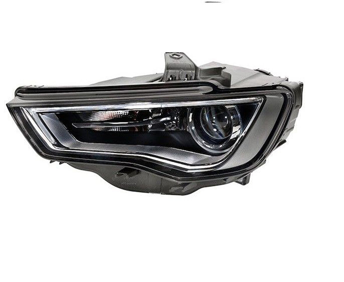AUDİ - ÖN FAR KOMPLE ( ÇİFT BEYİN ÜZERİNDE) SOL  A3 2013- - 8V0941005C / 8V0941043C /