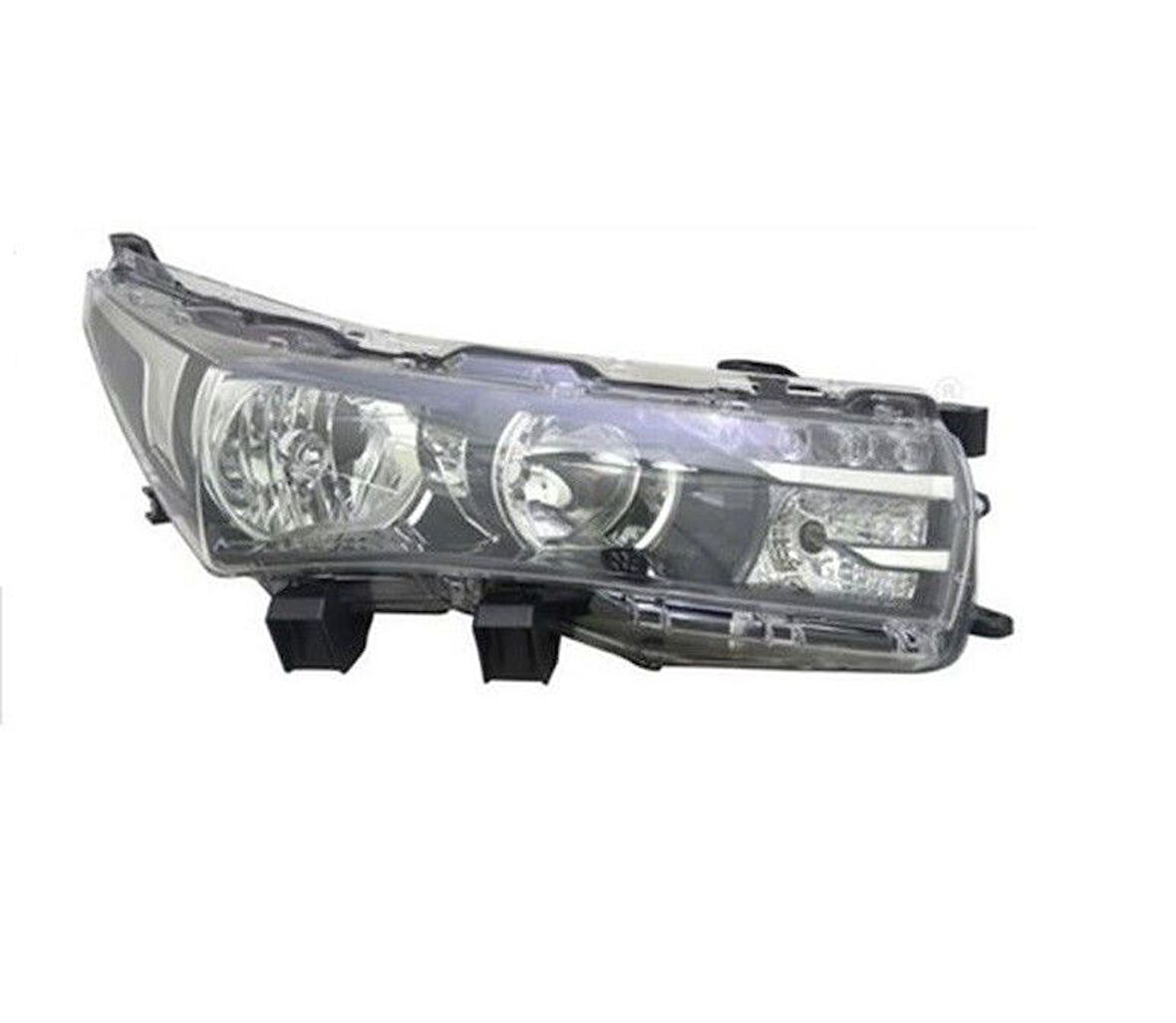 TOYOTA - ÖN FAR SAĞ (KROM KAŞLI) COROLLA 2014- - 81110-02J00 / 81130-02E70