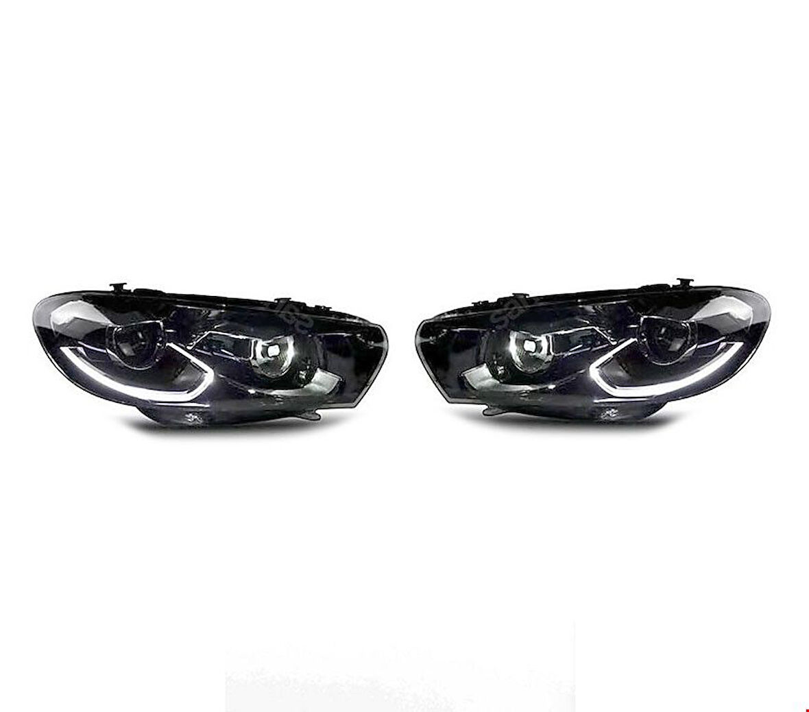VOLKSWAGEN - HALOJEN FAR SCIROCCO 2008- İÇİN 2015- LED FAR TKM - 1K8941753 / 1K8941754 DÖNÜŞÜM
