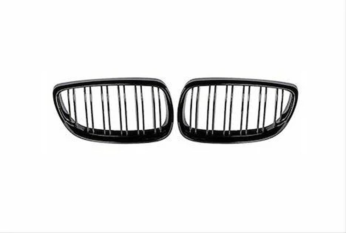 Bmw E92 2006-2009 M3 Böbrek (Çift Çizgi Panjur) Piano Black