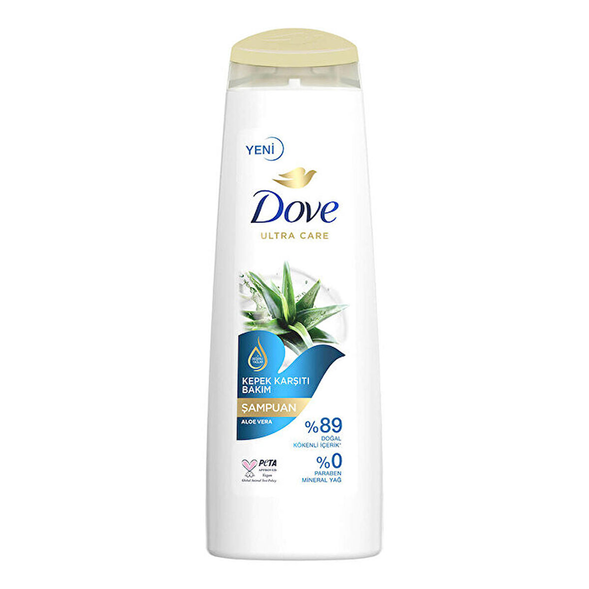 Dove Kepeğe Karşı Bakım Aloe Vera ve Elma Sirkesi Şampuan 400 ml