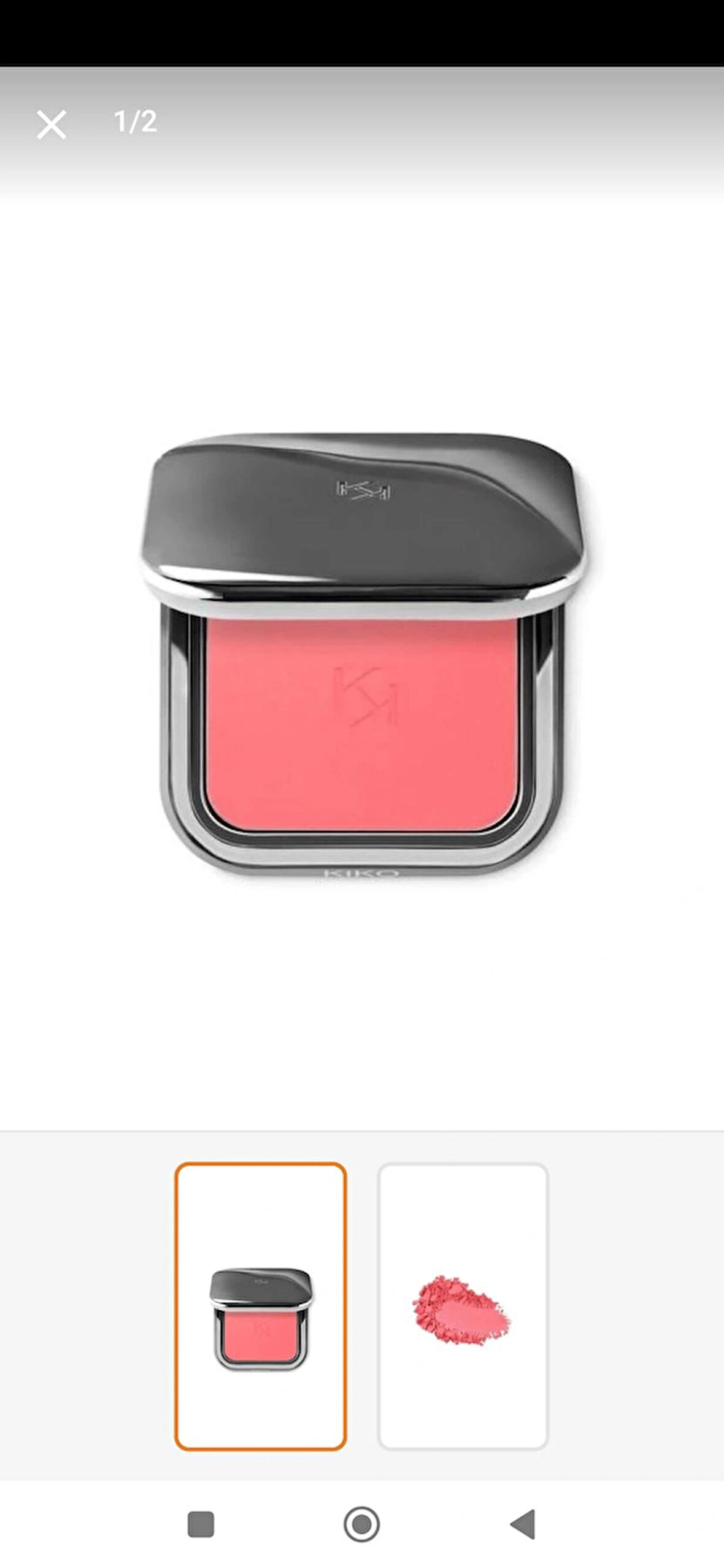 Kiko unlimited blush 01 mercan gülü