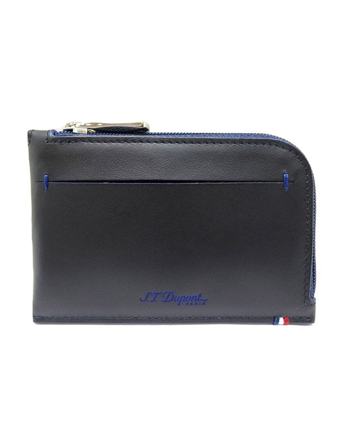 S.T. Dupont Mavi Slim Deri Cüzdan 184001