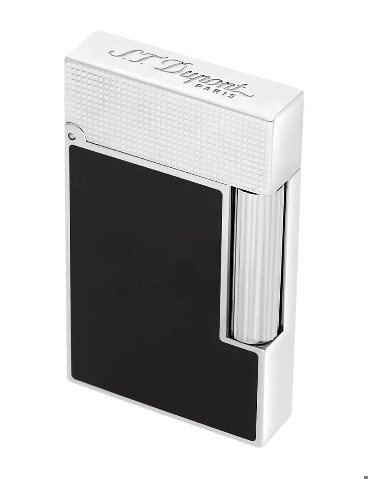 S.T. Dupont Line 2 Elmas Kafalı Platin Çakmak 16602