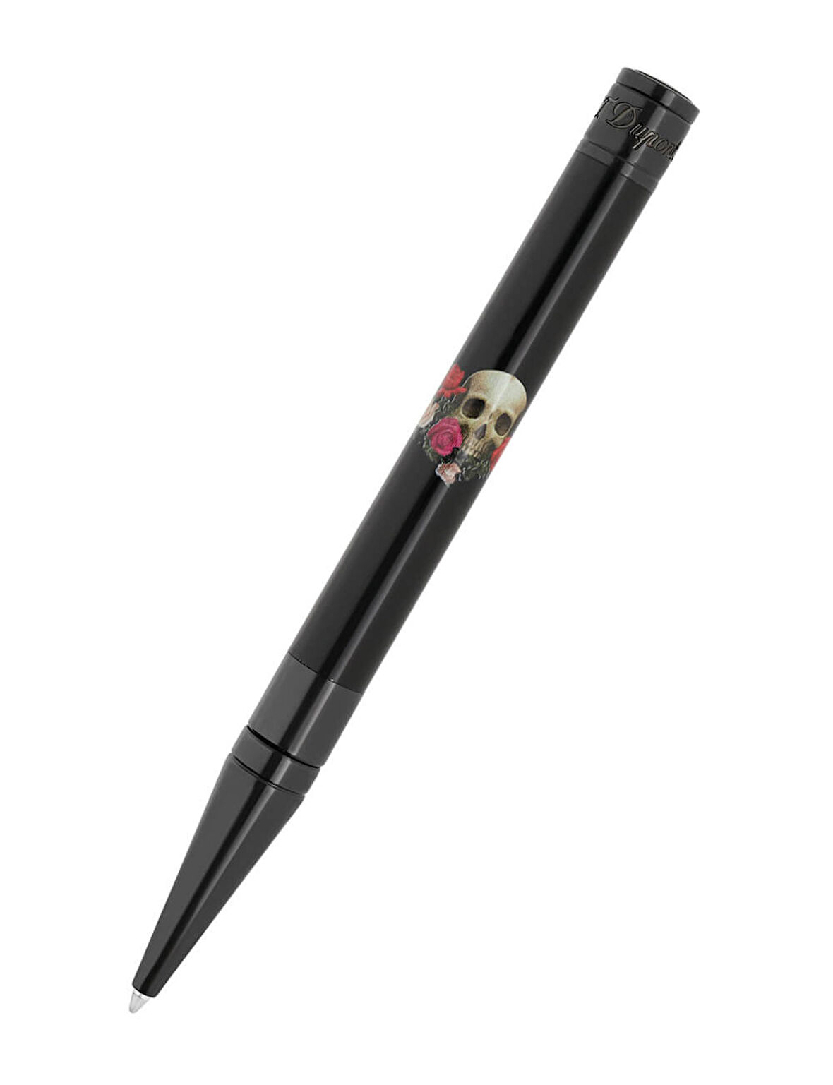 S.T. Dupont Skulls & Flowers The Memento Mori D Initial Tükenmez Kalem 265008