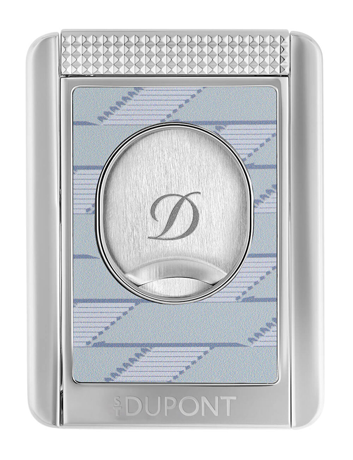 S.T. Dupont Monogram 1872 Açık Gri Puro Stand - Kesici 3480M