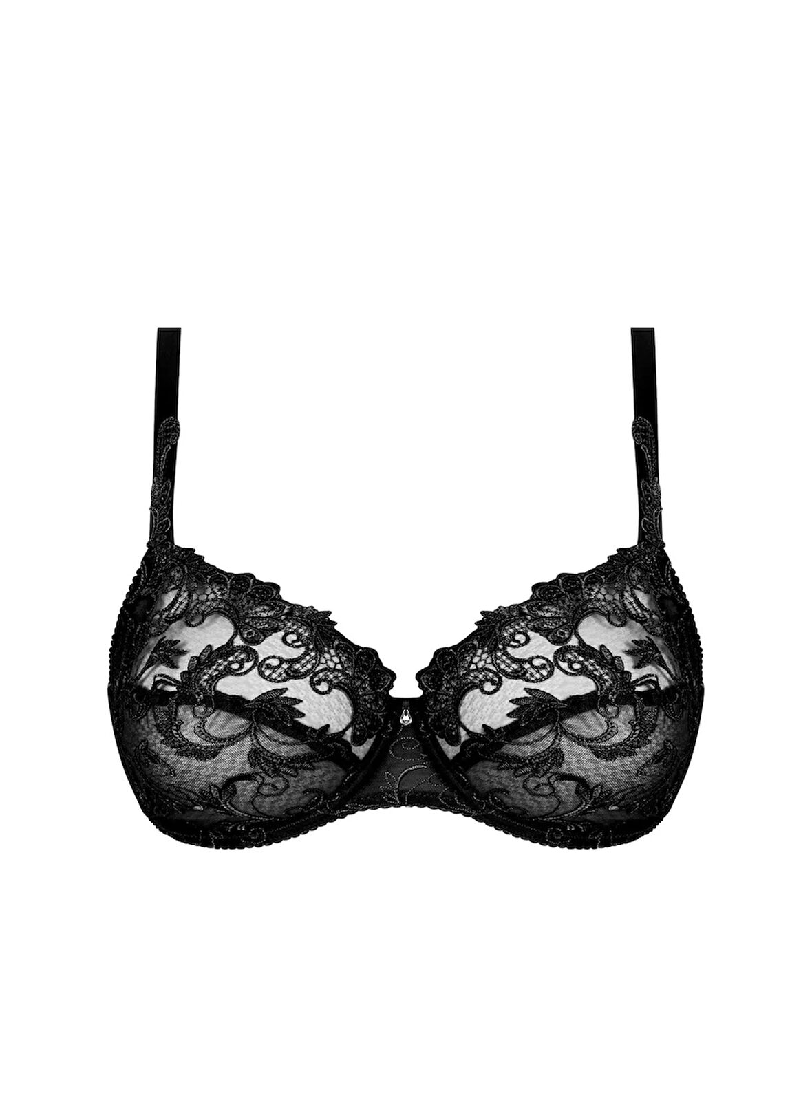 Lise Charmel Siyah Balenli Sütyen BCC6188