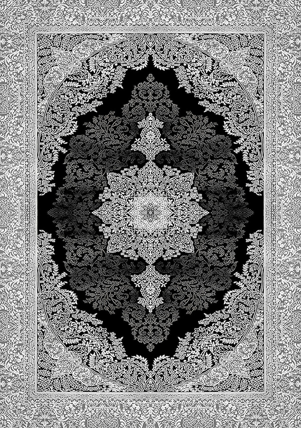 Pamuk Dokuma Taban Kaymaz Yıkanabilir Klasik Desenli  Salon Halısı Mutfak Halısı Koridor Halısı