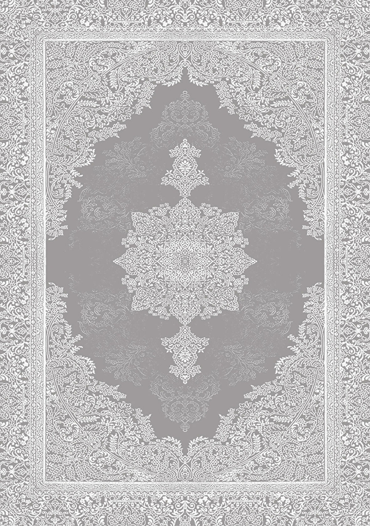 Pamuk Dokuma Taban Kaymaz Yıkanabilir Klasik Desenli  Salon Halısı Mutfak Halısı Koridor Halısı