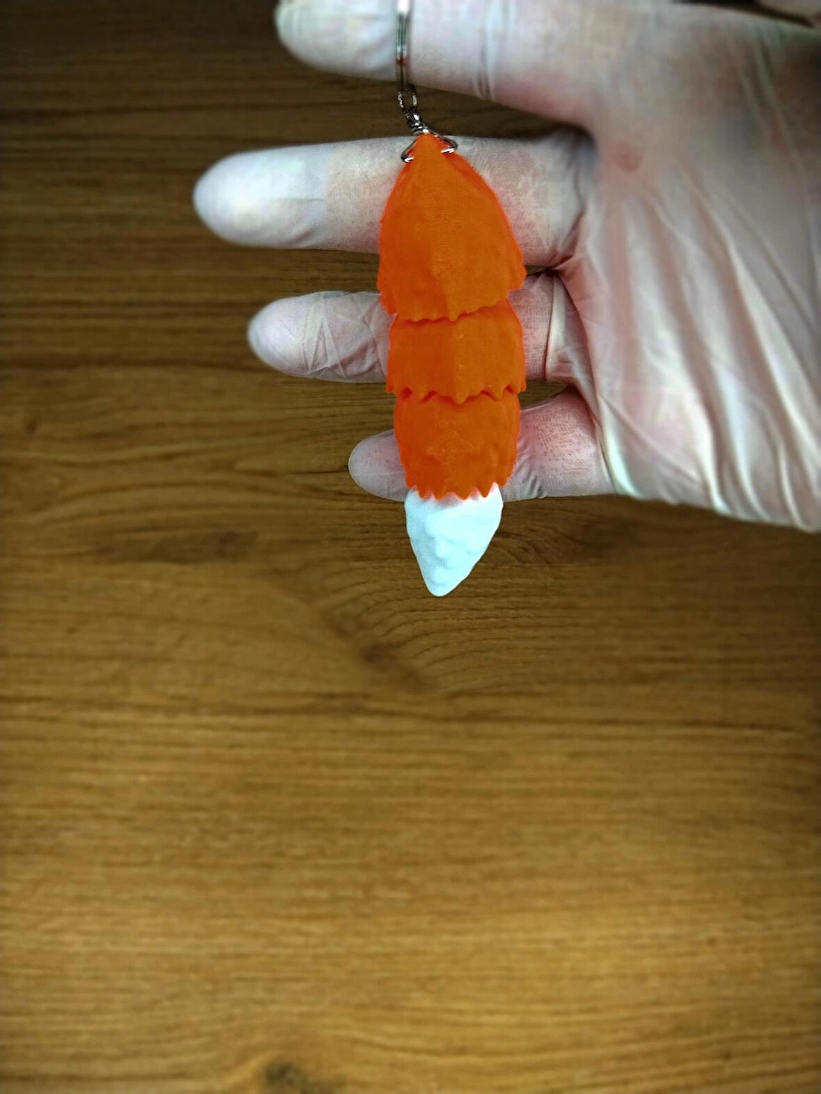 3D Üretim Tilki Kuyruğu Anahtarlık – Çoklu Model Seçeneği ile Hediyelik Ürün