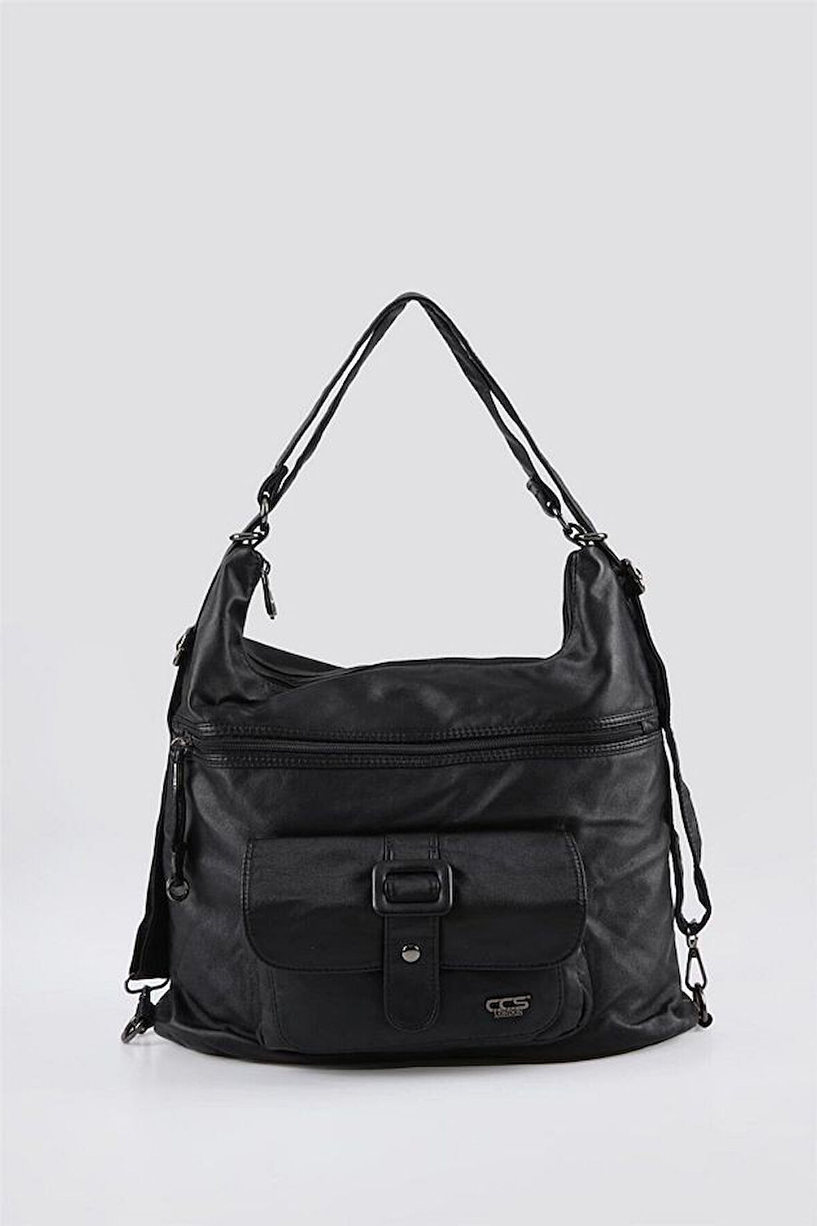 Mower Siyah Cilt Omuz Çantası