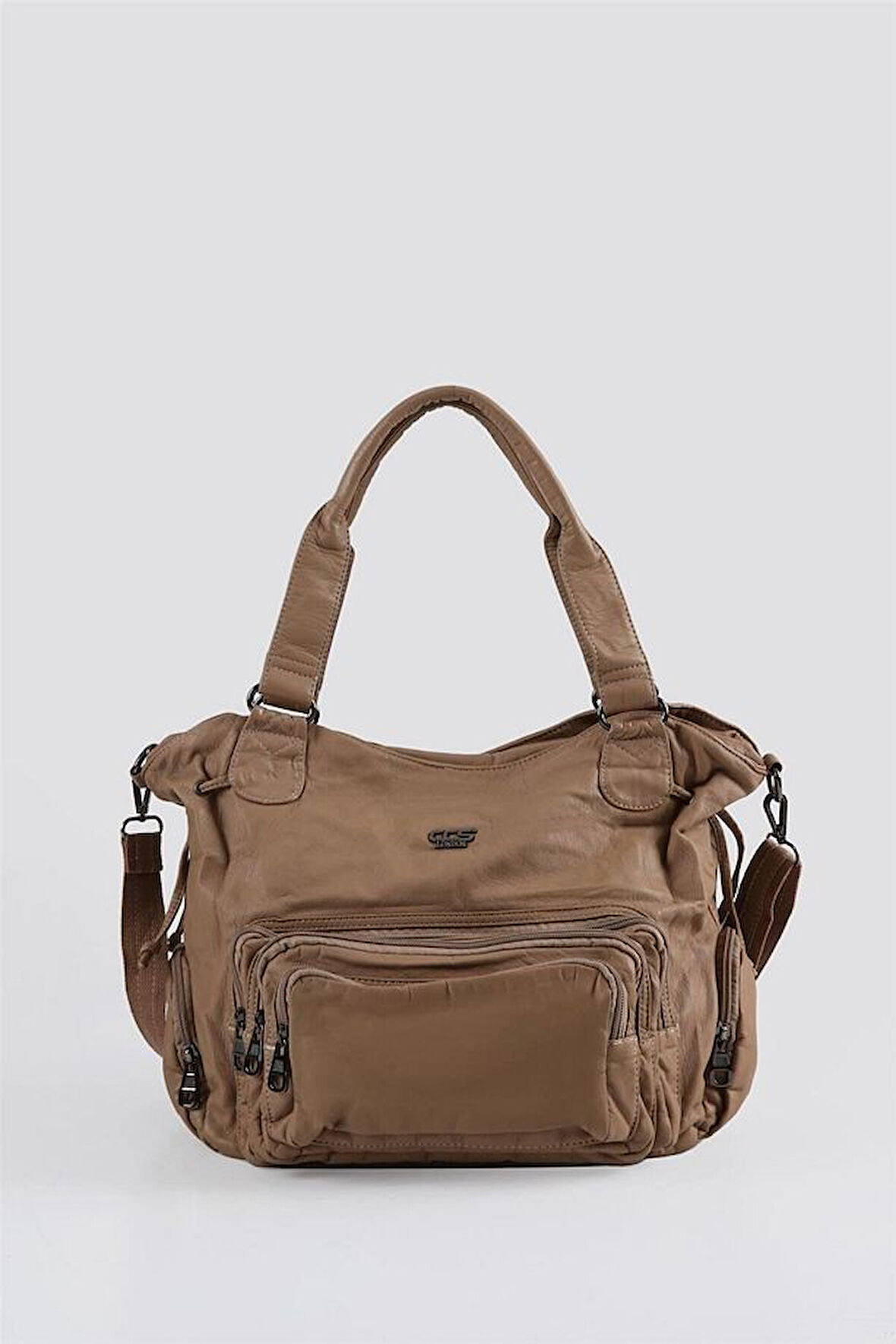 Katti Vizon Cilt Omuz Çantası