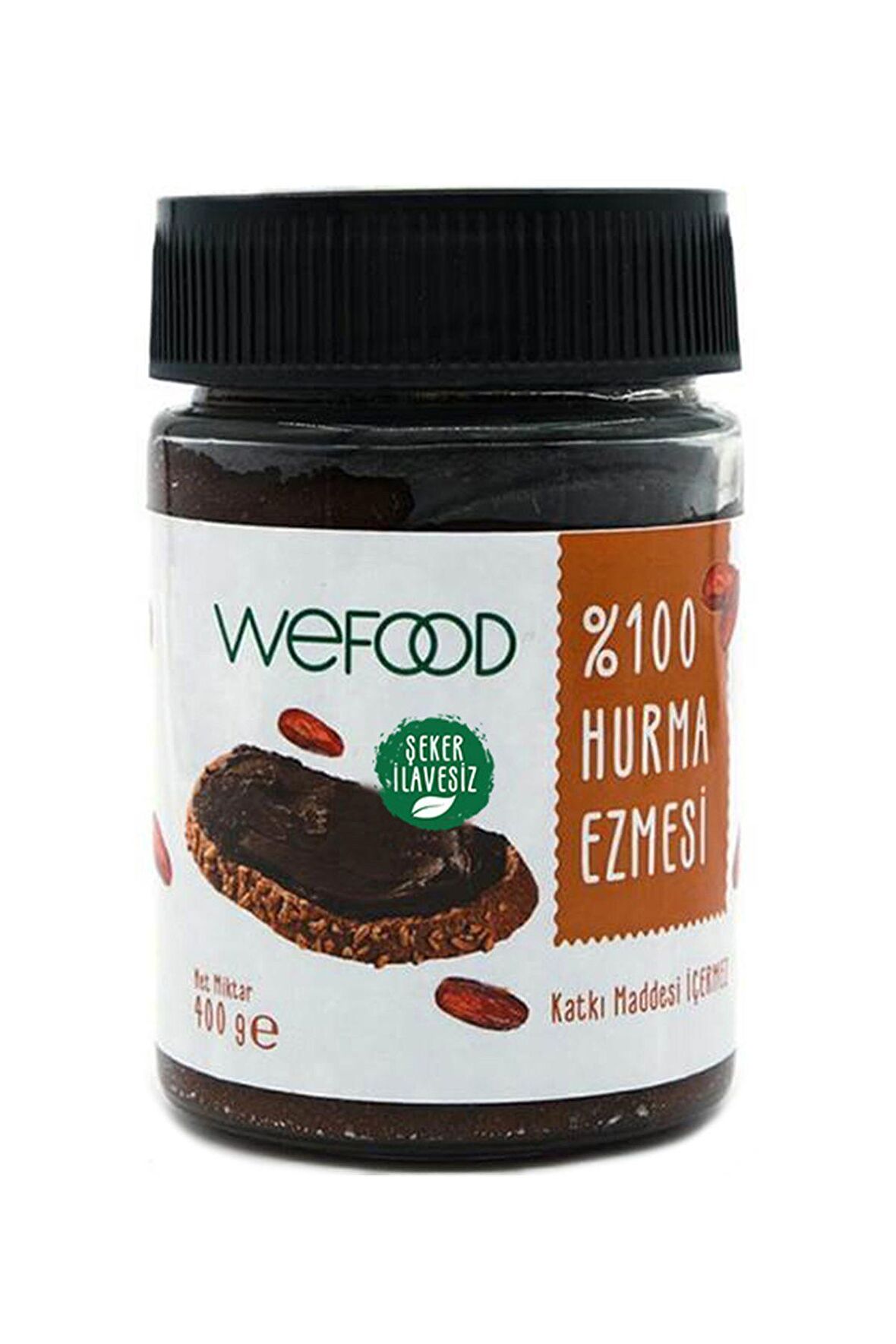 Wefood %100 Sade Hurma Ezmesi 400 gr