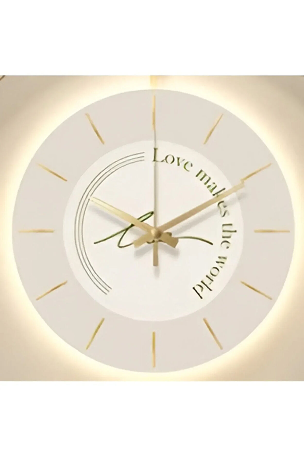 35 lik ledl, cam , 60 lık duvar saati için uygundur