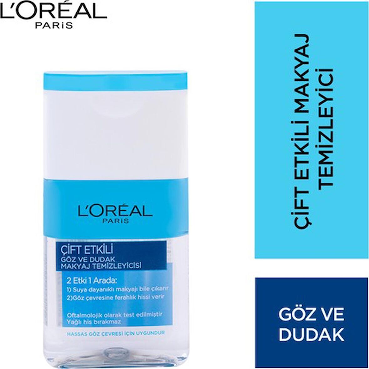 L'Oréal Paris Göz Ve Dudak Makyaj Temizleme Losyonu 125 ml