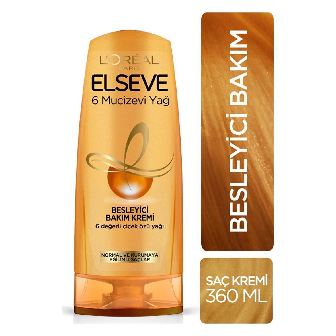 L'Oréal Paris Elseve 6 Mucizevi Yağ Besleyici Bakım Kremi 360 ml