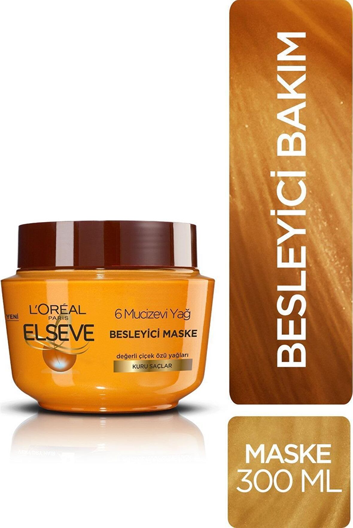 L'Oréal Paris Elseve 6 Mucizevi Yağ Besleyici Maske 300 ml