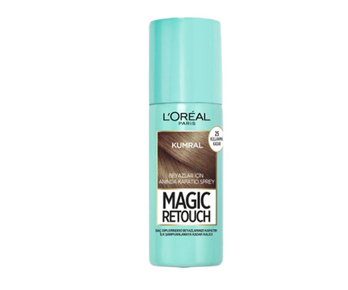 L'Oréal Paris Magic Retouch Beyaz Dipleri Kapatıcı Sprey - Kumral