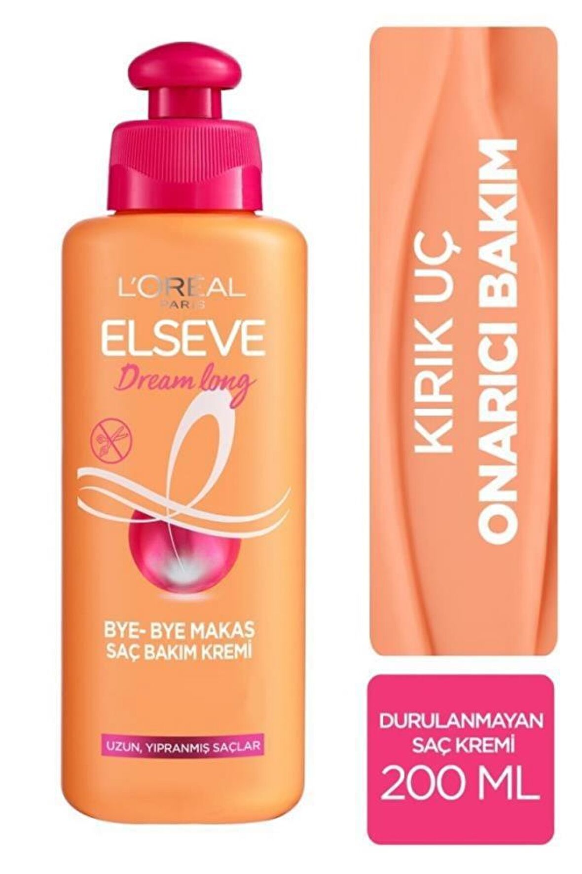 L'Oréal Paris Elseve Dream Long Bye-Bye Makas Saç Bakım Kremi 200 ml