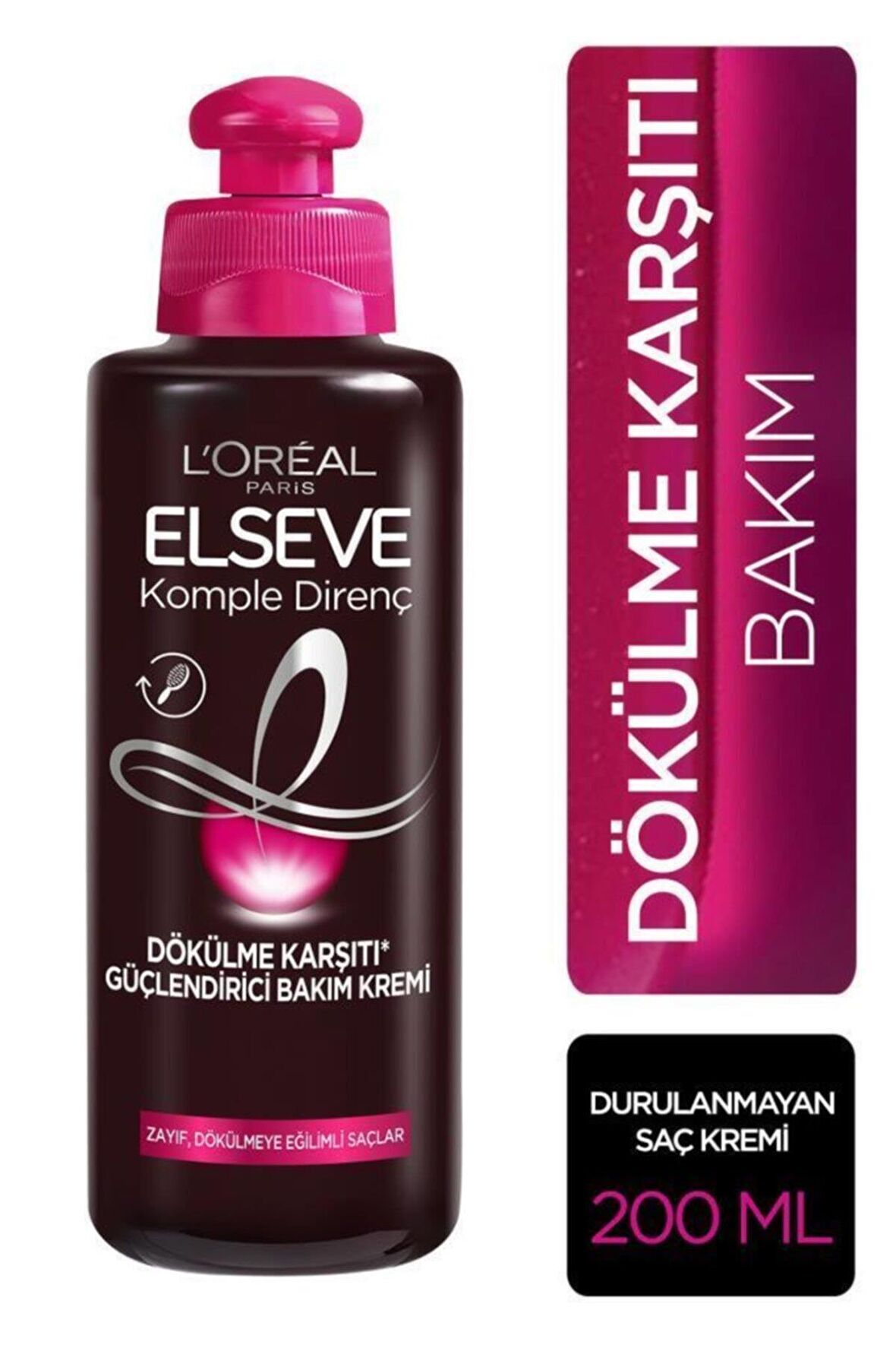 L'oreal Paris Dökülme Karşıtı Güçlendirici Durulanmayan Bakım Kremi 200 ml