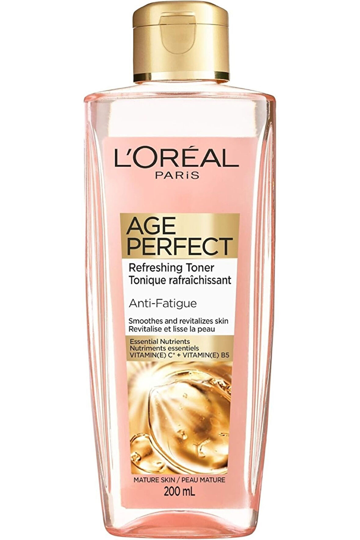 L'Oreal Paris Age Perfect Pürüzsüzleştirici ve Yorgunluk Karşıtı C Vitamini Canlandırıcı Tonik 200ml