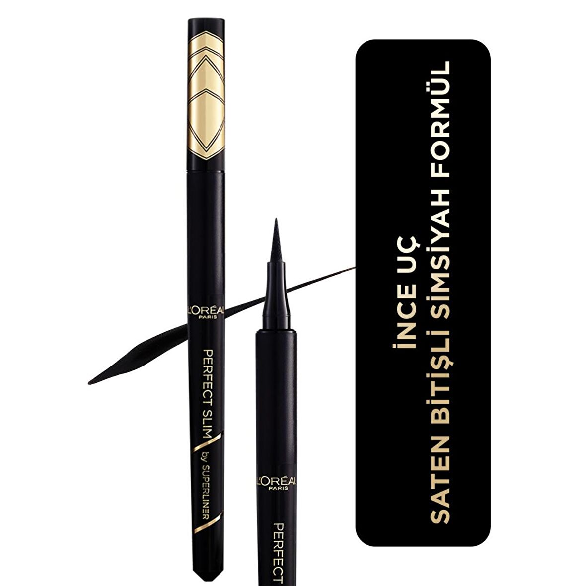 L'Oréal Paris Perfect Slim by Superliner Siyah Eyeliner