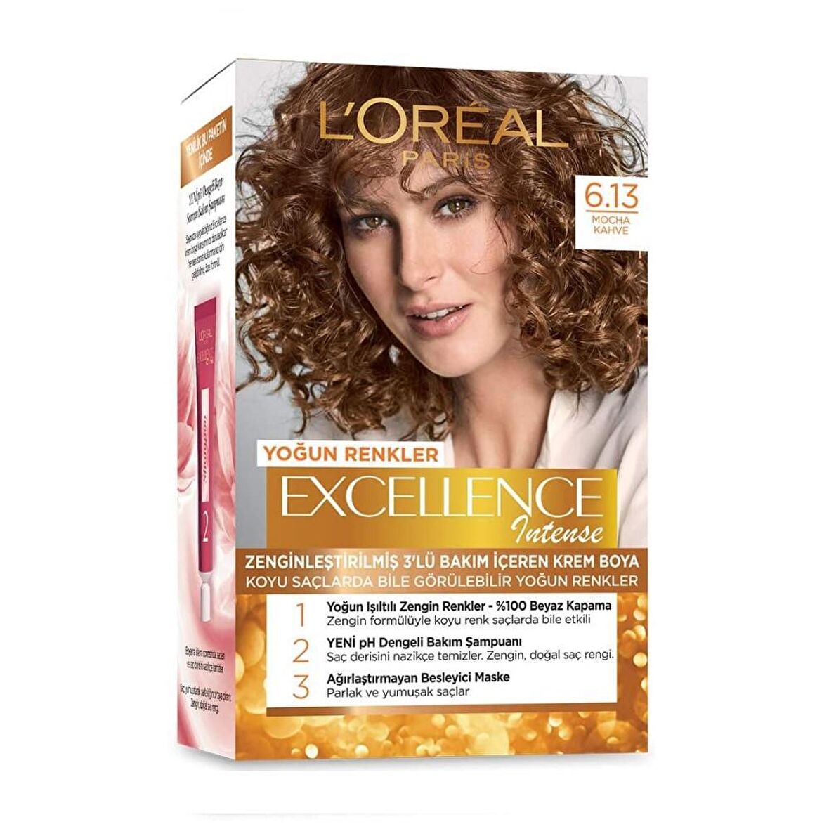 L'Oréal Paris Excellence Intense Saç Boyası - 6.13 Mocha Kahve