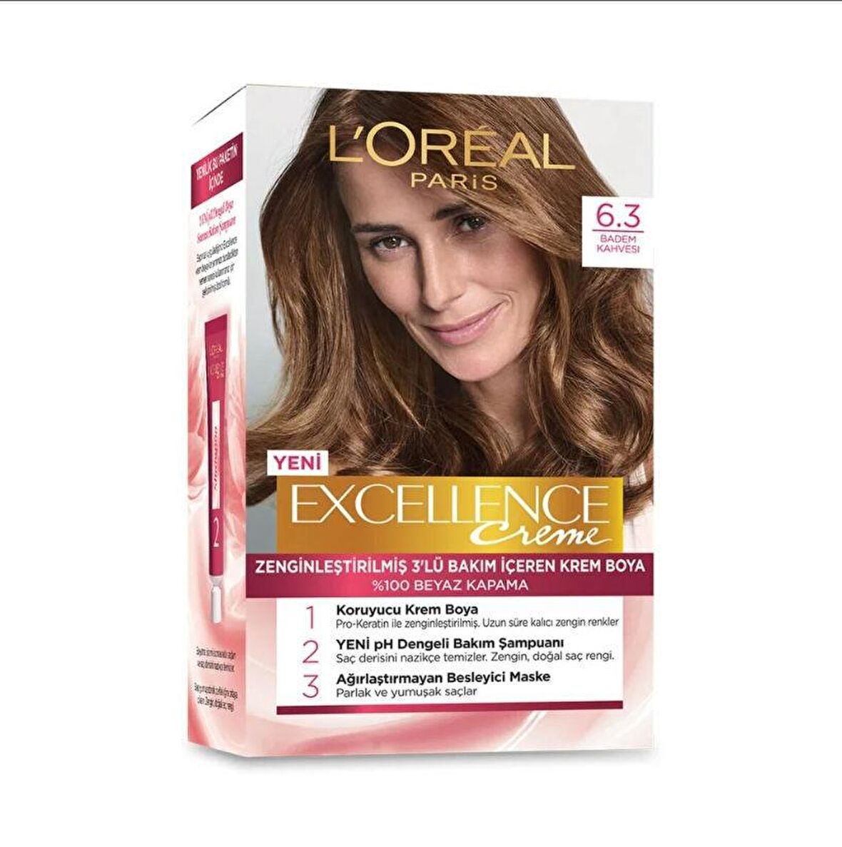 L'Oréal Paris Excellence Creme Saç Boyası 6.30 Badem Kahvesi