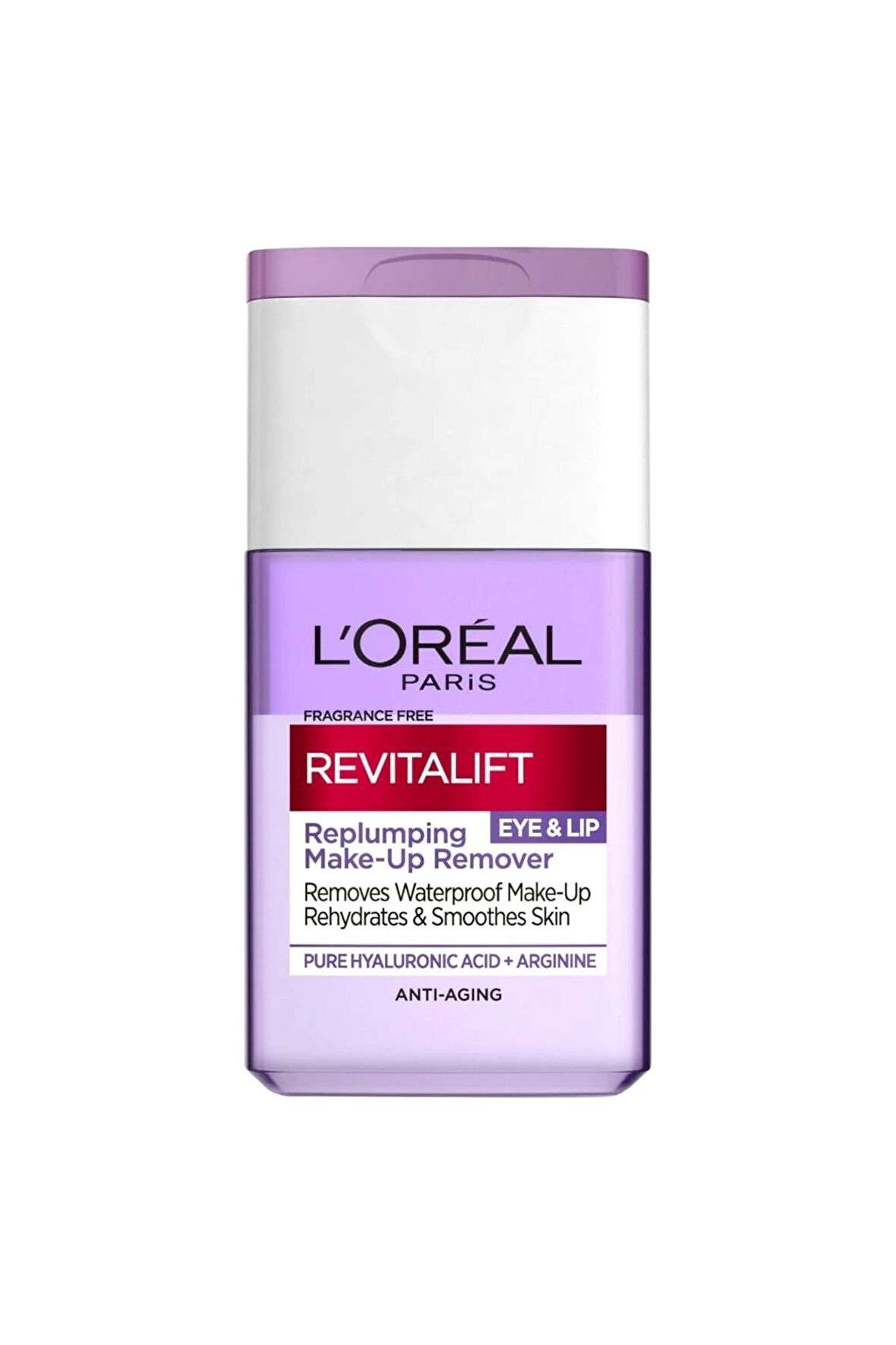 Revitalift Filler Hyaluronik Asit Çift Fazlı Göz Makyaj Temizleyicisi 125ml