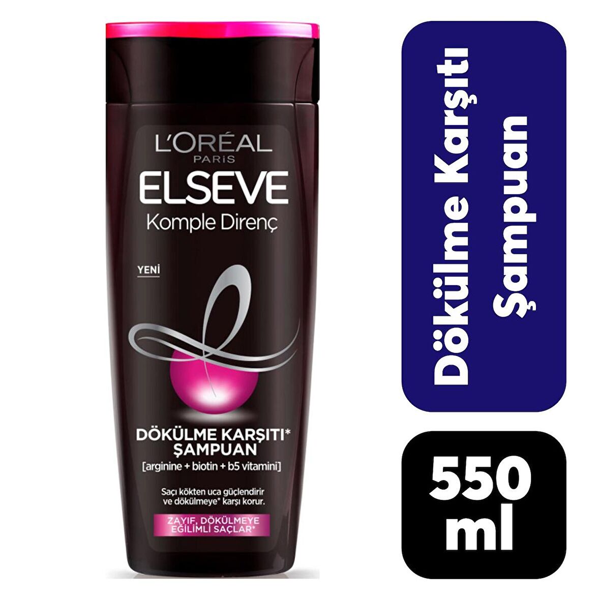 Elseve Şampuan 550 ml Dökülme Karşıtı 