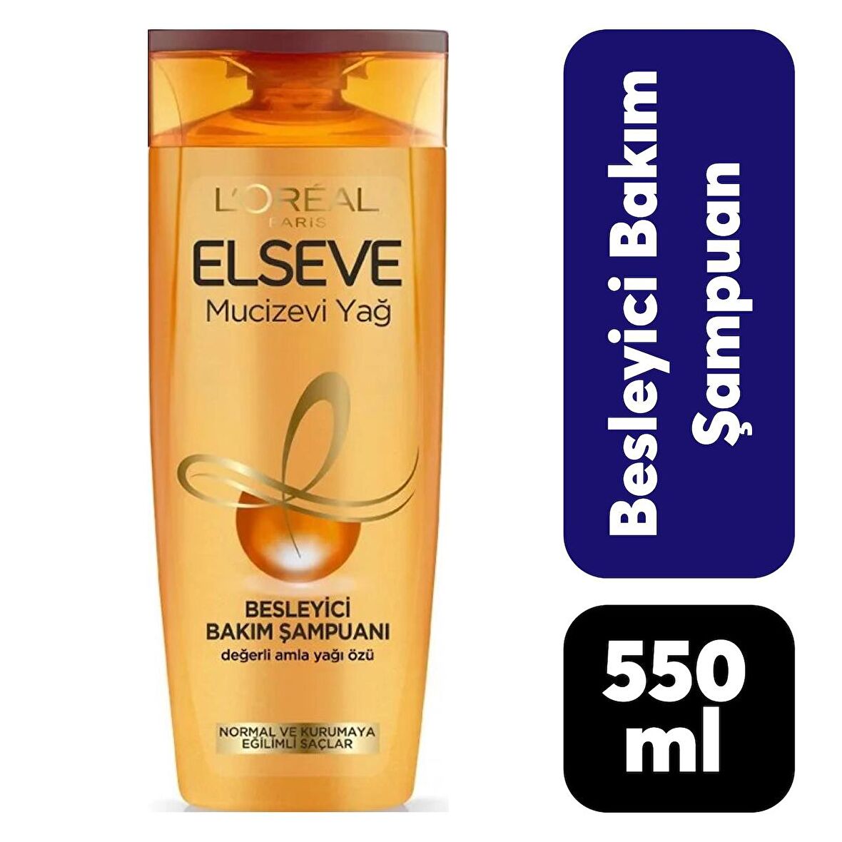 Elseve Şampuan 550 ml Mucizevi Yağ