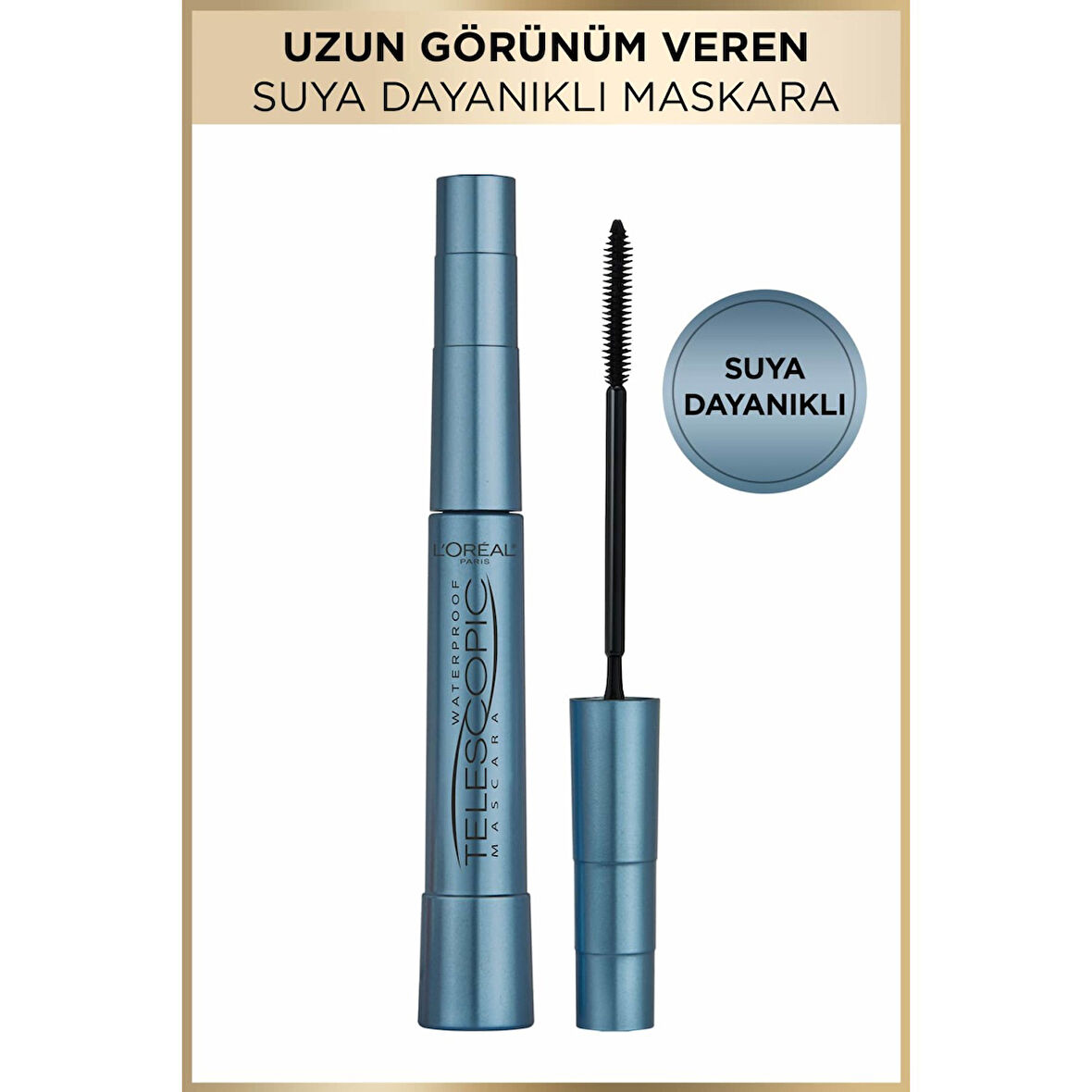 L'Oréal Paris Telescopic Suya Dayanıklı Maskara - Siyah