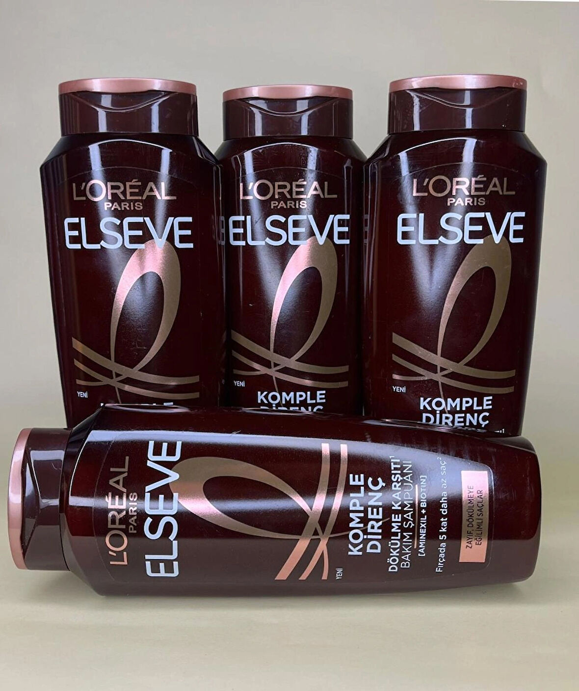 4lü Elseve Komple Direnç Dökülme Karşıtı Bakım Şampuanı 285 ml