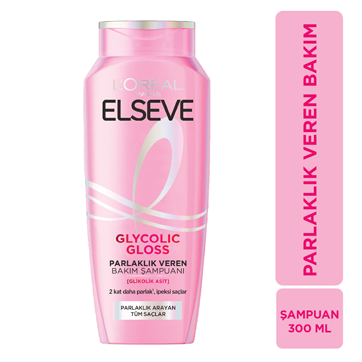 L'Oréal Paris Elseve Glycolic Gloss Parlaklık Veren Bakım Şampuanı 300ml