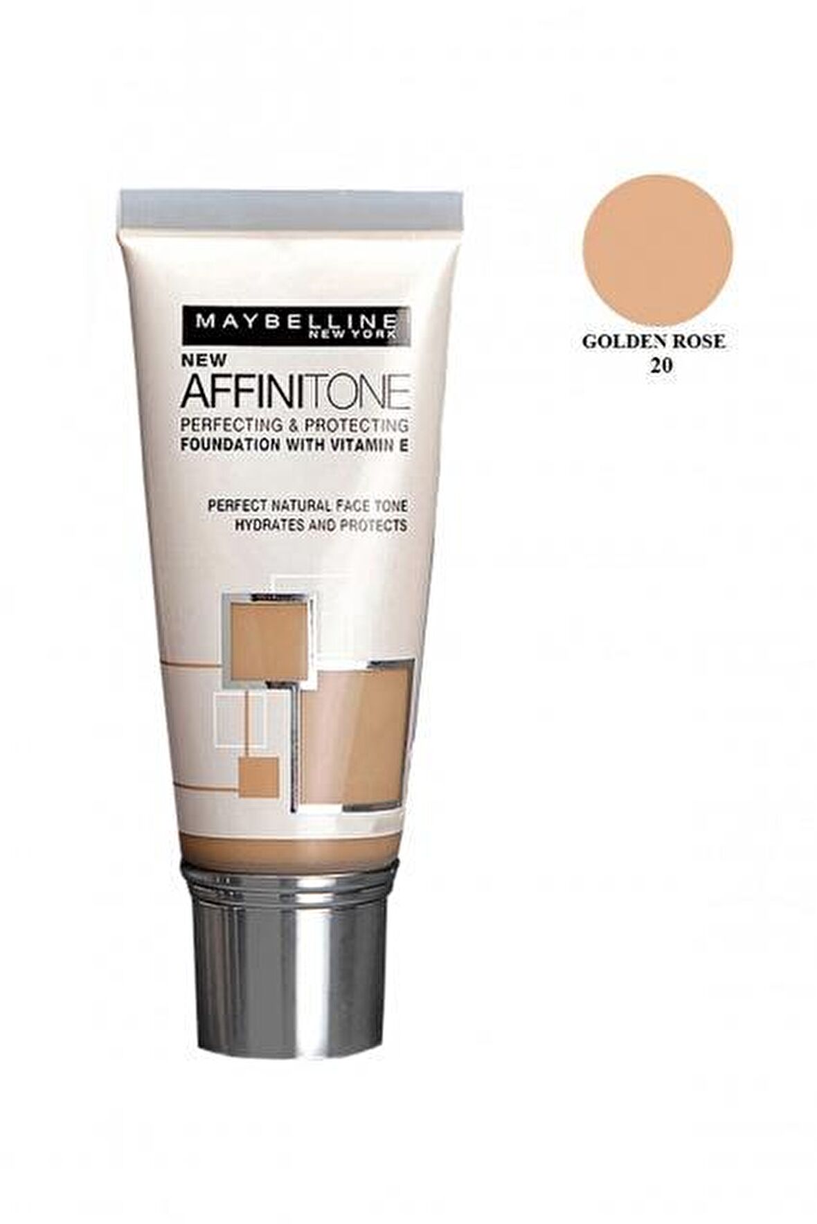 Maybelline New York Affinitone Fondöten - 20 Golden Rose