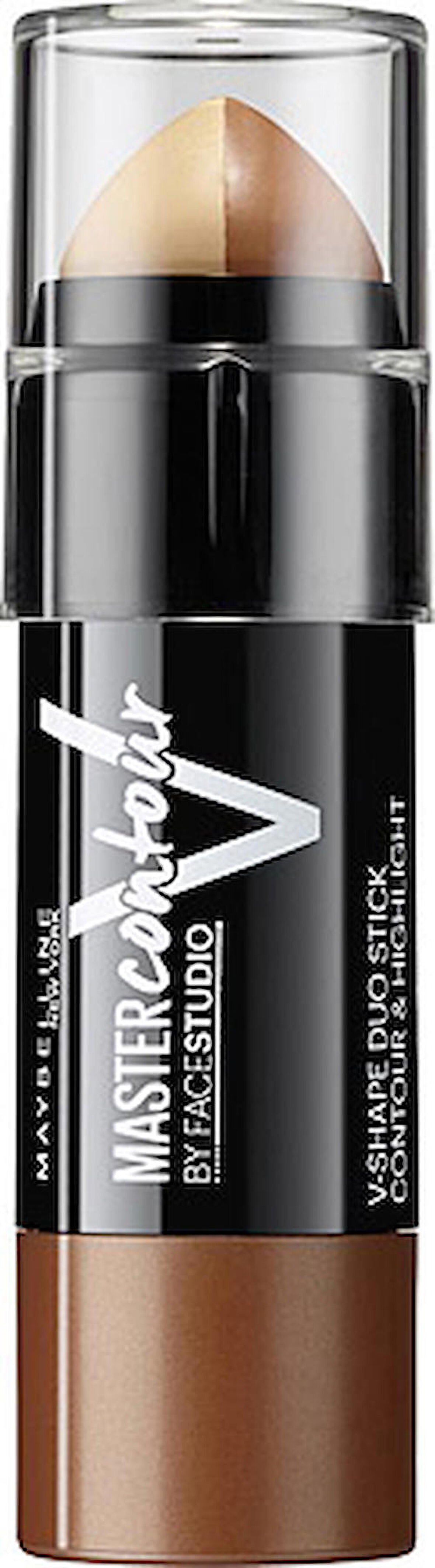 Maybelline New York Çift Taraflı Aydınlatıcı & Kontür Stick 03 Deep