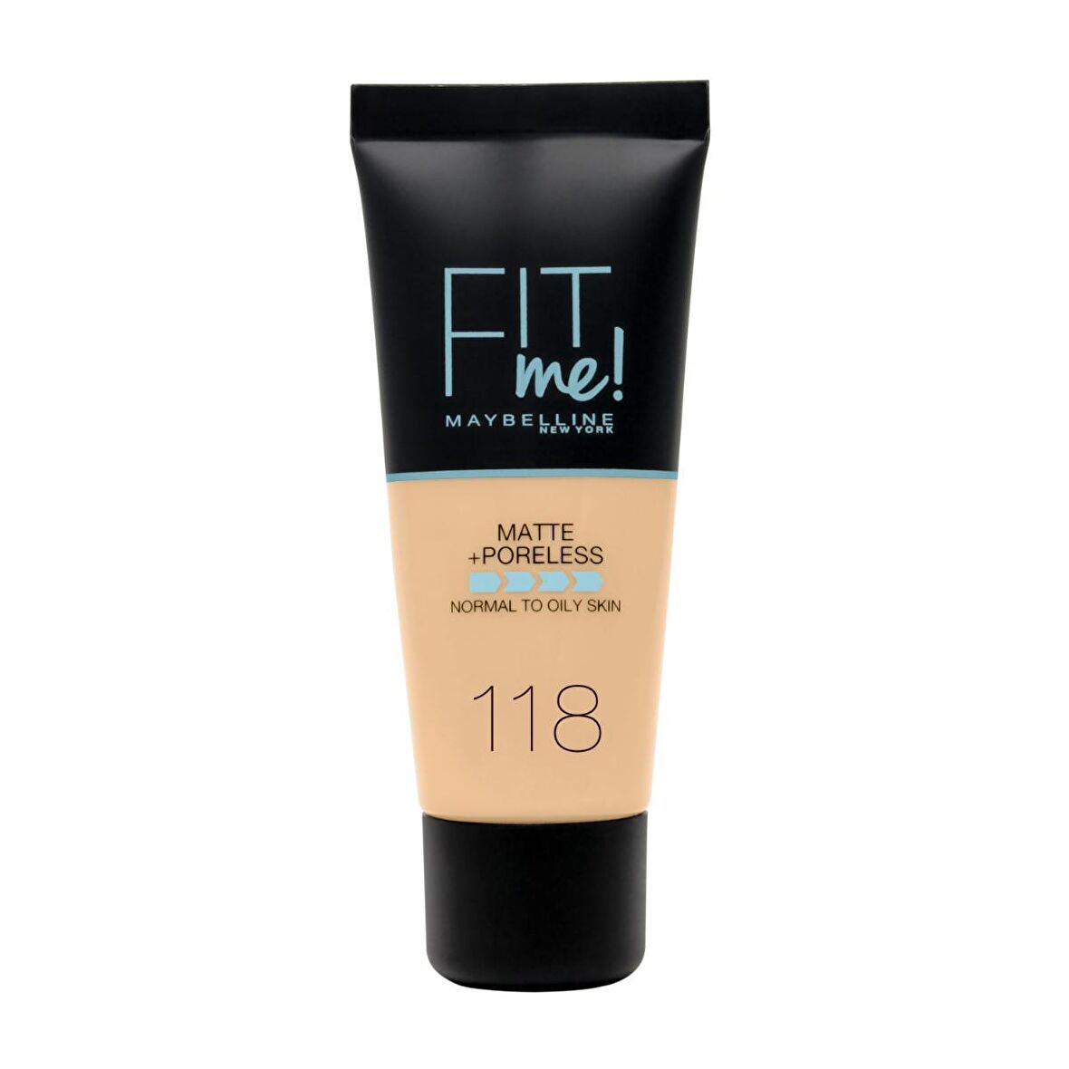 Maybelline New York Fit Me Matte+Poreless Fondöten - 118 Nude