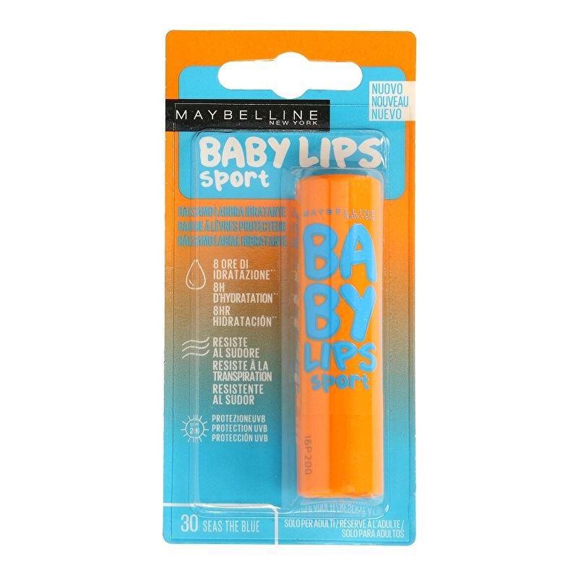 MAYBELLİNE BABY LİPS NEMLENDİRİCİ DUDAK BALMI SPORT 30-SEAS THE BLUE