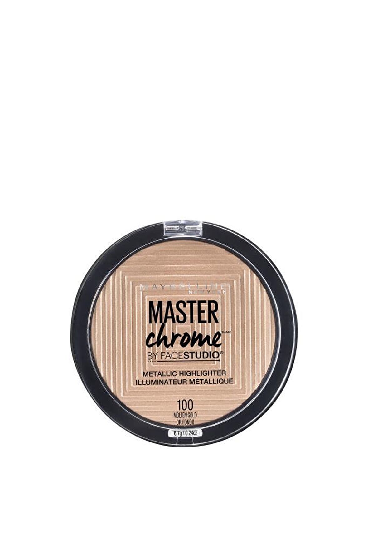 Maybelline New York Master Chrome Metalik Aydınlatıcı Pudra - 100 Molten Gold