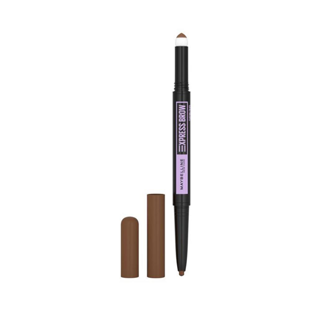 Express Brow Satin Duo Çift Taraflı Kaş Kalemi - 02 Orta Ton