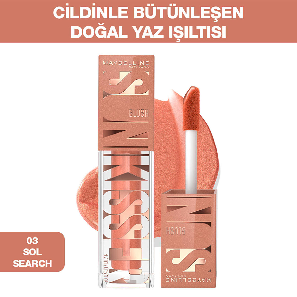 Maybelline New York Sunkisser Likit Allık - 03 Sol Search