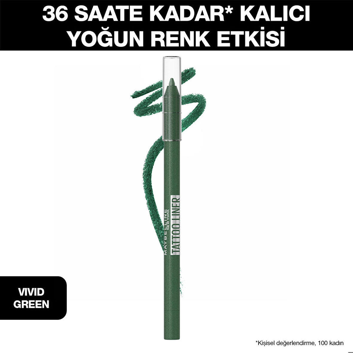 Tattoo Liner Jel Göz Kalemi - Vivid Green