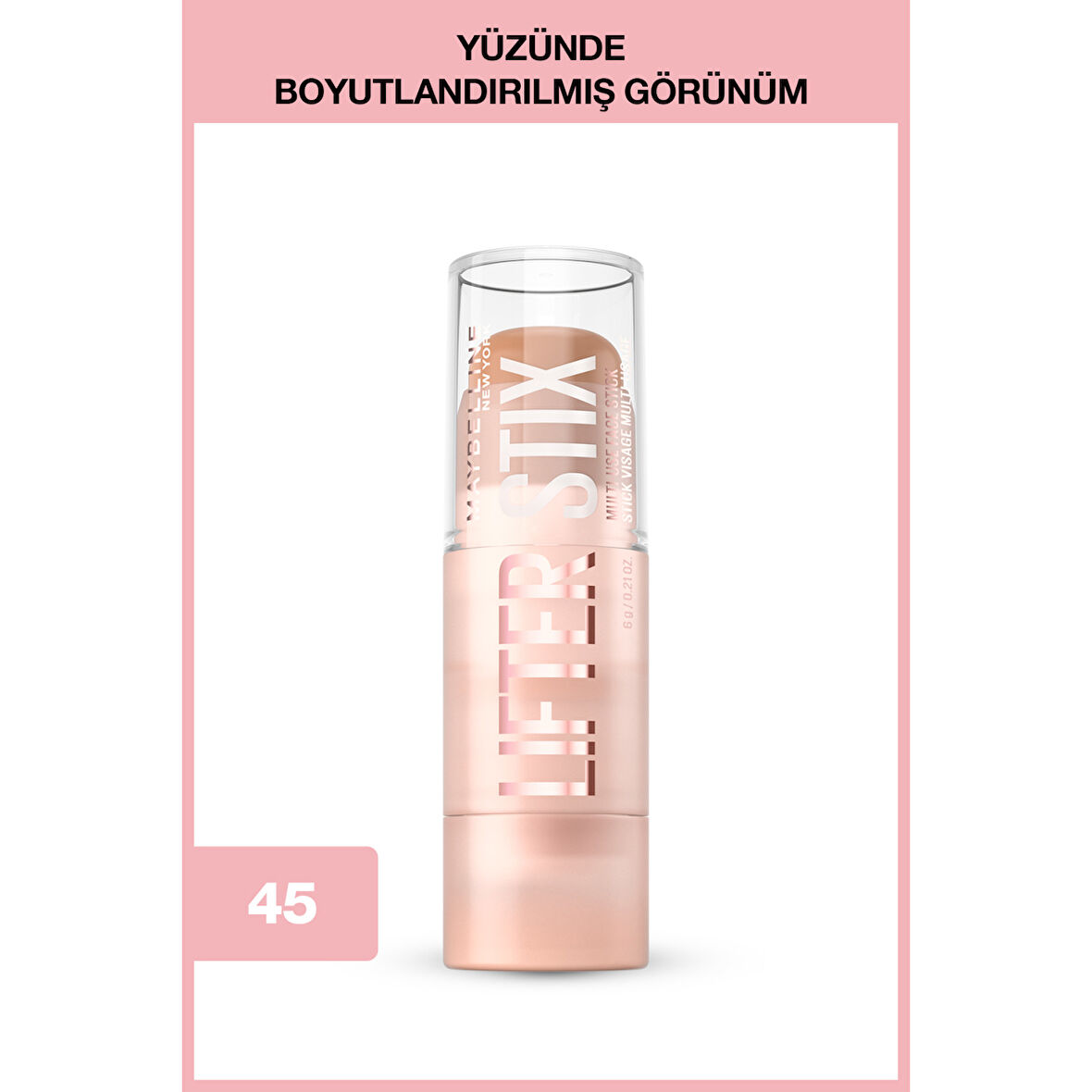 Maybelline New York Lifter Stix Yüz Şekillendirici Stick- 45